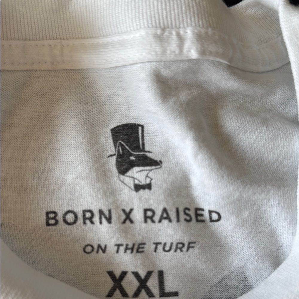 Born x Raised White Tee XXL Mens Streetwear Graphic Shirt LA Brand New - Picture 5 of 7